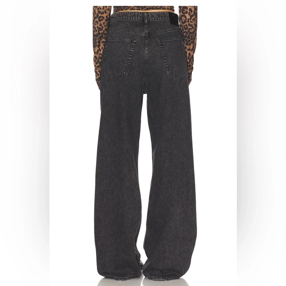 Rag & Bone Featherweight Logan Wide leg mid Jeans - Picture 5 of 12